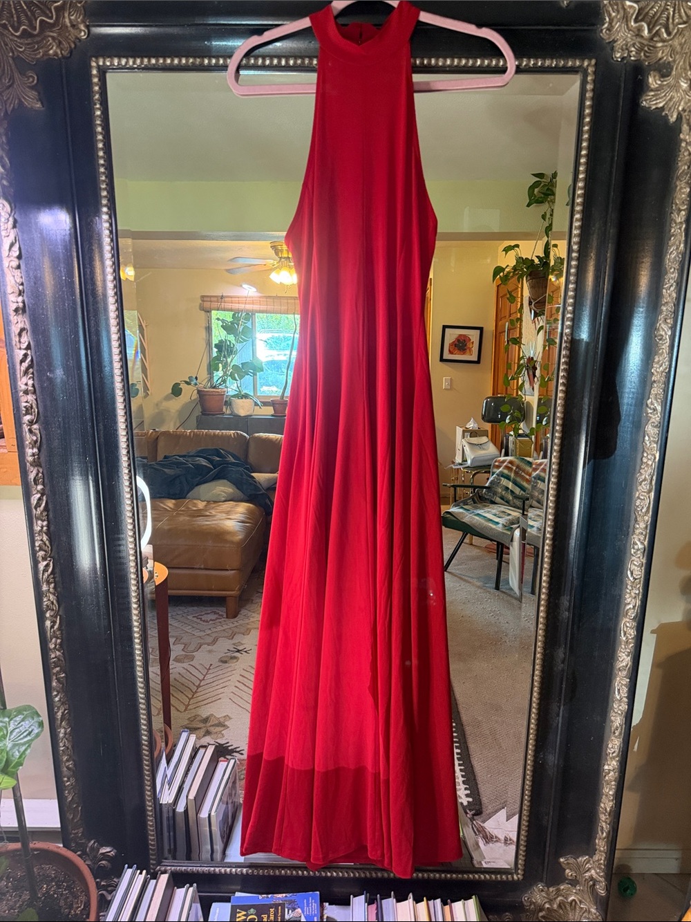 NWT Anthropologie Halter Open Back Maxi S - Picture 4 of 7